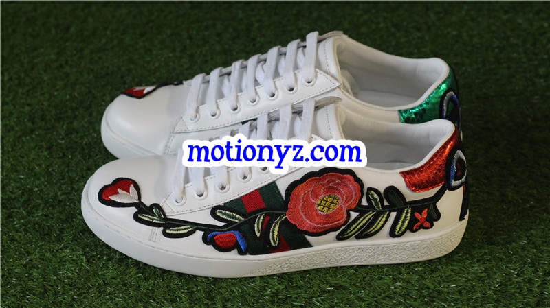 GC Ace Embroidered Low Top Sneaker Flower